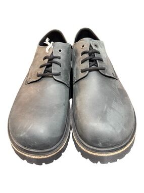 Birkenstock Highwood Low Lace-Up Shoes Black EU 42 W11 M9 NIB
